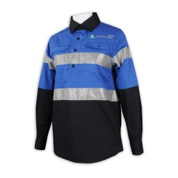 D298 設計拼色工業制服 半筒 反光條 工業制服製造商 D298 設計拼色工業制服 半筒 反光條 工業制服製造商